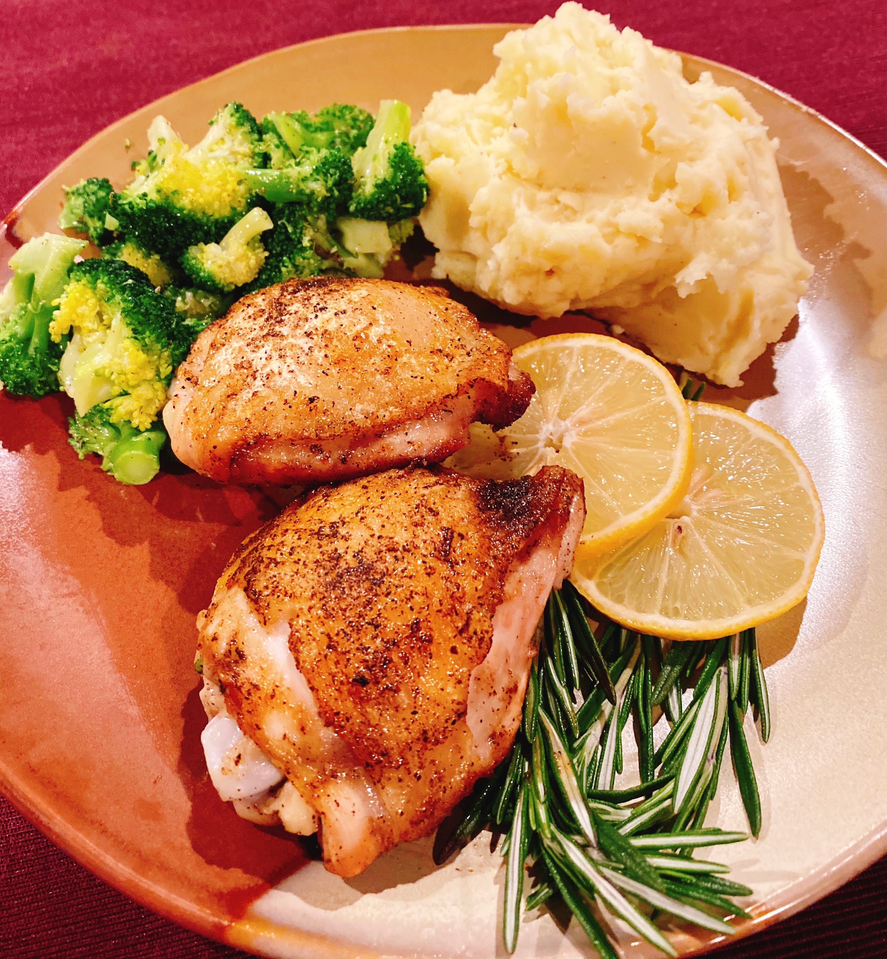 Roast Chicken Instant Pot Mashed Potatoes And Chicken Sheet-Pan